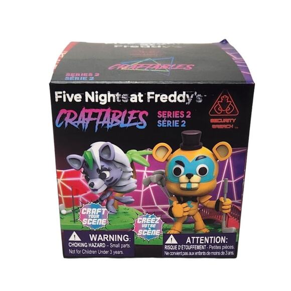 Five Nights At Freddy's Craftables Series 2 (Just Toys, 2022) New Open Box - Picture 1 of 7